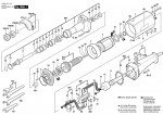 Bosch 0 602 211 101 ---- Straight Grinders Spare Parts